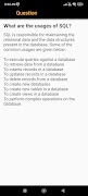 SQL Interview Questions اسکرین شاٹ 5