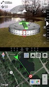 AR GPS Compass Map 3D poster