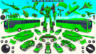 Poster Robot Car Transform Robot Game