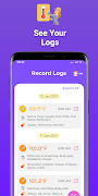 1 Schermata Body Temperature App