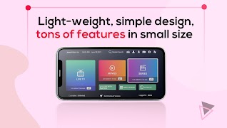 برنامه‌نما Smarters Pro عکس از صفحه