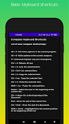 Computer Keyboard Shortcuts تصوير الشاشة 5