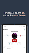 برنامه‌نما MiCaster عکس از صفحه