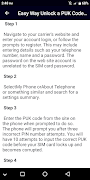 Guide For Unlock SIM PUK Code স্ক্রিনশট 2