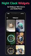 Night Clock Widget स्क्रीनशॉट 3