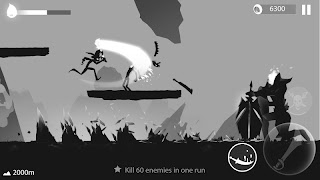 Stickman Run: Shadow Adventure स्क्रीनशॉट 5