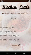 Kitchen Scale screenshot 1