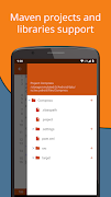 Jvdroid - IDE for Java स्क्रीनशॉट 2