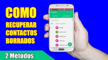 Como recuperar contactos Ekran Görüntüsü 1