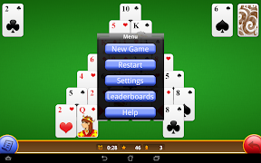 Classic Pyramid Solitaire Free screenshot 5