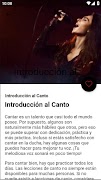 Curso de Canto Ekran Görüntüsü 5