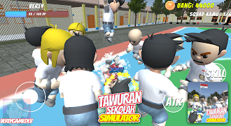 Tawuran Sekolah Simulator পোস্টার