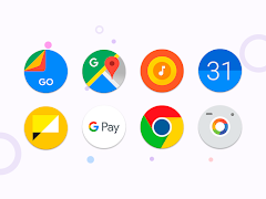 برنامه‌نما Pix - icon pack عکس از صفحه