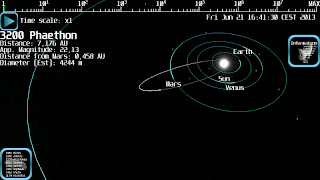 Asteroid Watch Lite captura de pantalla 3