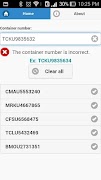 Container Number Check ภาพหน้าจอ 2