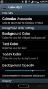 Simple Calendar Widget ảnh chụp màn hình 2