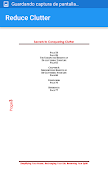 Reduce Clutter captura de pantalla 3
