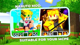 برنامه‌نما Anime and Naruto Mod for MCPE عکس از صفحه