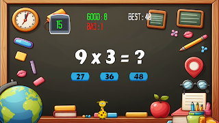 Multiplication table 海報