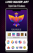 برنامه‌نما Logo Maker & Logo Creator app عکس از صفحه