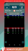 Cricket Scoring App Ekran Görüntüsü 3