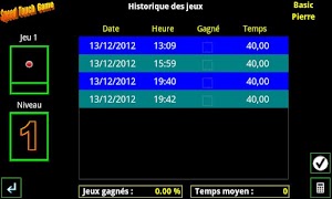 3 Schermata Speed ​​Touch Gioco