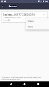 SMS/MMS Backup & Restore syot layar 2