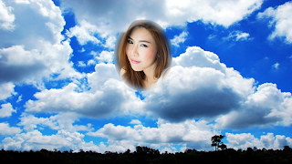 กรอบรูปก้อนเมฆ ท้องฟ้า แต่งรูป ภาพหน้าจอ 2