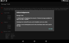 برنامه‌نما Storage Truth عکس از صفحه