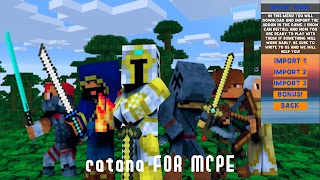 برنامه‌نما Katana Mod for Minecraft PE عکس از صفحه