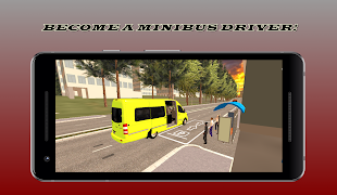 Minibus Van Driver Simulation পোস্টার