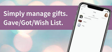 GiftNote - Gift Management App 스크린샷 2