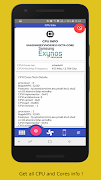 CPU Temp & device Info تصوير الشاشة 1