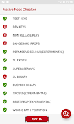 برنامه‌نما Native Root Checker عکس از صفحه
