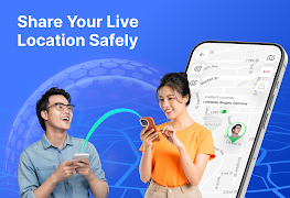 GPS Location: Share & Find poster