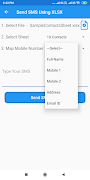 برنامه‌نما Bulk SMS Send Using Excel عکس از صفحه