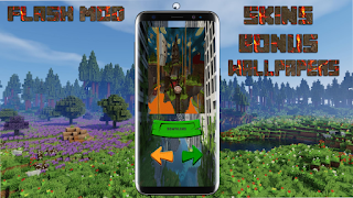 5 Schermata Mod Flash Superhero Minecraft PE