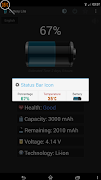 برنامه‌نما Battery Lite عکس از صفحه