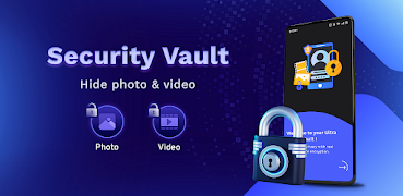 Vault-Hide Photos, Videos Plakat