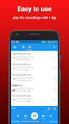 AudioRec - Voice Recorder ภาพหน้าจอ 3