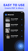 5 Schermata eScanner: PDF, immagine, testo