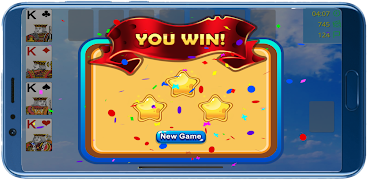 برنامه‌نما Solitaire Klondike عکس از صفحه