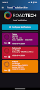 Road Tech Notifier 스크린샷 1