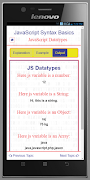 Learn JavaScript Tutorials  wi syot layar 5