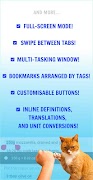 7 Schermata Fishpowered browser