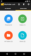 FileSafe - ซ่อนไฟล์ / โฟลเดอร์ ภาพหน้าจอ 2