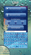 Rainy Keyboard Theme screenshot 2