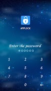 AppLock Theme Super Star captura de pantalla 1
