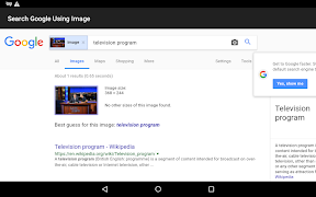 برنامه‌نما Search Google Using Image عکس از صفحه