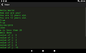 VB.NET Programming Compiler syot layar 5